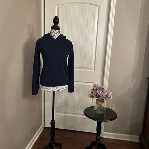 Crew cuts Navy Blue Hoodie with patch sleeves